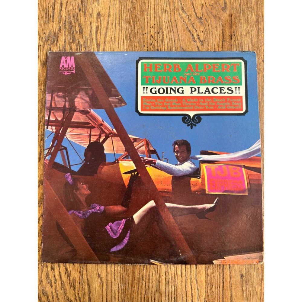 Herb Alpert & The Tijuana Brass "Going Places" Vinyl LP 1965 Vintage Album